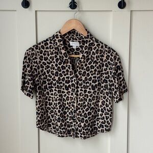 Small Animal Print Brixton Top